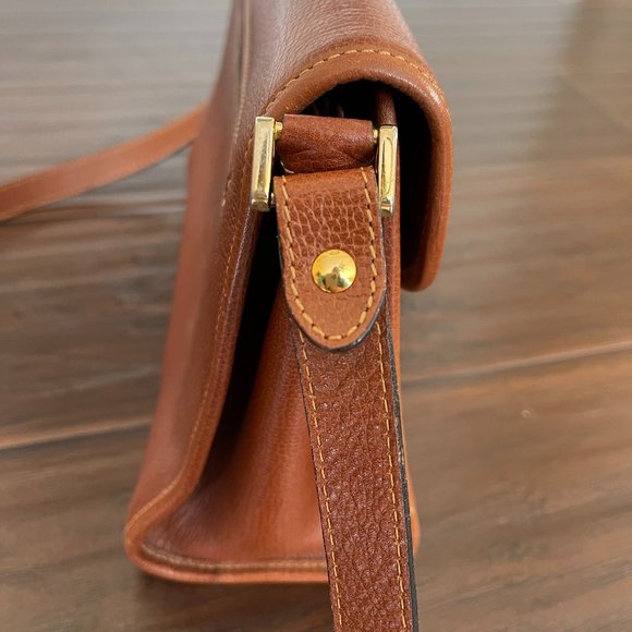 Vintage Didier Lamarthe Brown Leather Crossbody - Picture 4 of 9